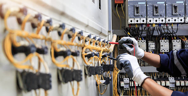 Professional Electrician technician working in South Palm Beach, FL